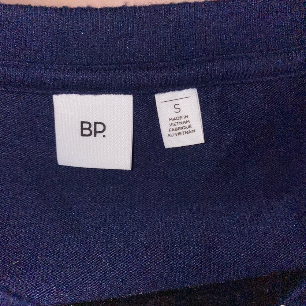 Bp. Navy Snowflake Fairisle Sweater Small - Picture 4 of 4
